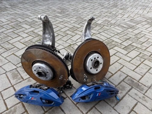 BMW G11 G12 740XD 6884379 6884380 zwrotnica wahacz kpl