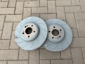 Mercedes 206 223 2234210000 Tarcze hamulcowe NOWE kpl