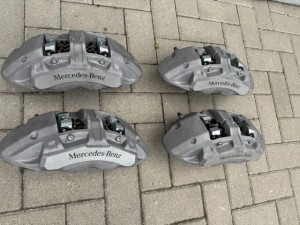Mercedes GLC 254 lewe zaciski klocki NOWE ORYGINAŁ