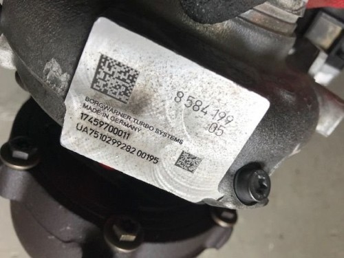 BMW F45 F48 Mini F56 8584199 Turbina DEMONTAŻ OK