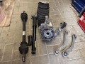 Mercedes 213 257 CLS Zwrotnica lewa Wahacze Amor tył kpl